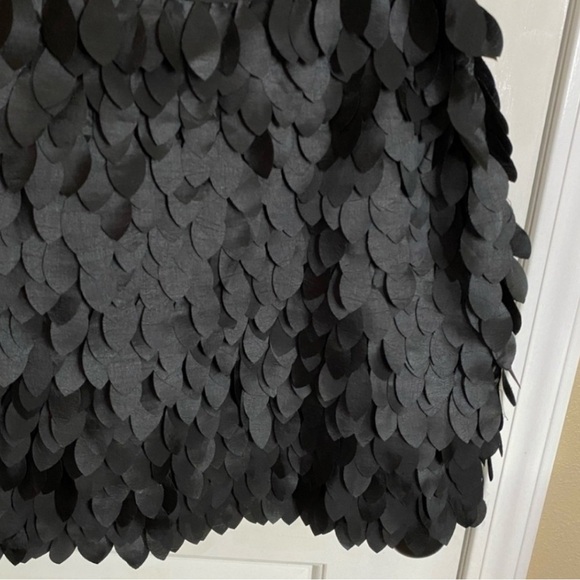 Kardashian Kollection Women's Black Petal Detail Skirt - Picture 4 of 6